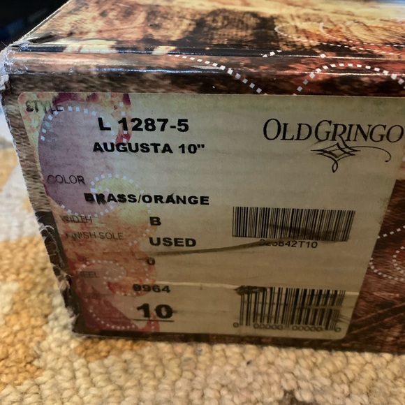 🔥🔥OLD GRINGO AUGUSTA BOOT🔥🔥 like new condition - Picture 10 of 11